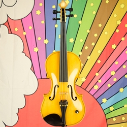 Used Silver Creek SC3HB Electric Violin 4/4 w/ Case - Barcus Berry Bridge/Pickup ISS29726