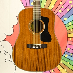 Used Guild D-125-12 12-String Acoustic Guitar w/ Hardcase ISS29722