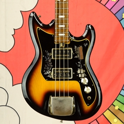 Used Teisco EB-120 Bass Guitars, Setup, Ready to Play ISS29373