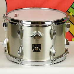 Vintage Tama Royalstar 12" Tom Drum, Brushed Metal, Metalic White? ISS29798
