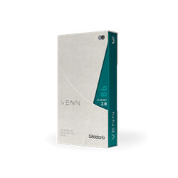 D'addario Venn Bb Clarinet Reeds Strength 2.0, 1-Pack VBB0120G2