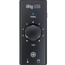 IK Multimedia  iRig USB Guitar Interface for iPhone, iPad, Android, Mac, and PC IRIGUSB