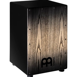 Meinl Percussion Headliner® Series Snare Cajon, Charcoal Black Fade MCAJ100BK-CBF