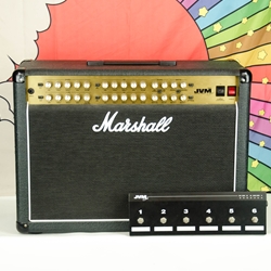 Used Marshall JVM 410C 212 100 Combo, Footswitch ISS30008