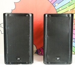 Used Peavey RBN110 Powered Speaker PAIR, 1050 Watts, DSP, Ribbon Driver ISS30025