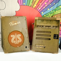 Vintage Premier 88 Tube Guitar Amp & 2 extension cabinets ISS28912