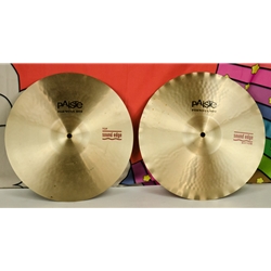 Used Paiste Formula 602 Sound Edge Hi-Hat Set ISS29670