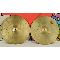 Vintage Zildjian A 12" Hi Hat Cymbals, Pair ISS28826