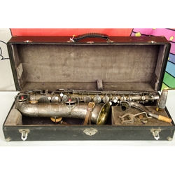 1922 Buescher C Melody Saxophone,Hard Case, True Tone, Low Pitch ISS29025