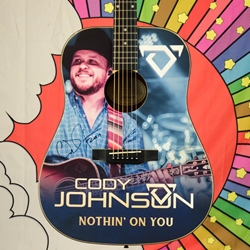 Used Epiphone DR-100 - Cody Johnson Graphic - Signed Autographed 2019 ISS30117