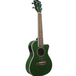 Amahi Tenor Ukulele with pickup (Transparent Green) UK-205TEQGR
