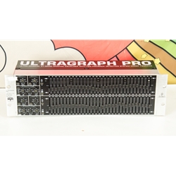 Used Behringer FBQ6200 Dual 31 Band Equalizer ISS30175