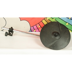 Used Roland CY-8 Dual Trigger V-Drum Cymbal Pad w/ Cymbal Arm and Clamp ISS30188