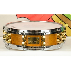 Used Yamaha 14" x 4" MSD0114 Maple Custom Piccolo Snare Drum ISS30237