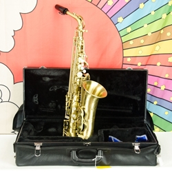 Used Unison Lone Star Custom Alto Saxophone, Case ISS30227