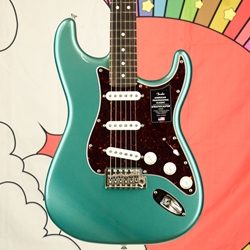 Fender American Professional Classic Stratocaster, Rosewood Fingerboard, Faded Sherwood Green Metallic 0114940374