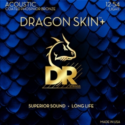 DR Dragon Skin+ AcousticPhosphor Bronze12-54 Light DAP-12