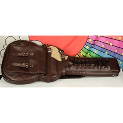 Xyz Used GSM Vinyl Electric Guitar Gig Bag, Fake Leather ISS30249