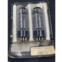 Used NOS (sealed) Peavey "Super C's" pair EL34 Tubes ISS30427