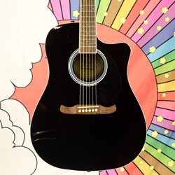 Used Fender FA-125CE Acoustic / Electric - Black ISS30323