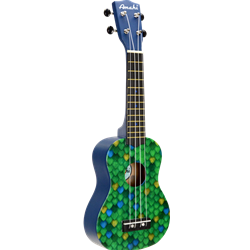 Amahi Dragon Scale Ukulele, Soprano DDUK26