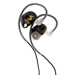 Stagg High-resolution, quad-driver, sound-isolating earbuds. SPM-435 GD
