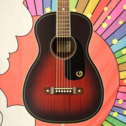 Gretsch Jim Dandy™ Parlor, Walnut Fingerboard, Black Pickguard, Deep Cherry Burst 2711000530