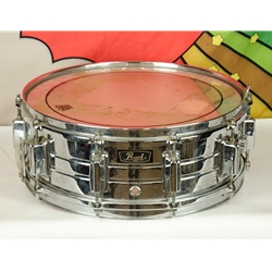 Vintage 70's Pearl Snare Drum, Steel, Japan ISS30500