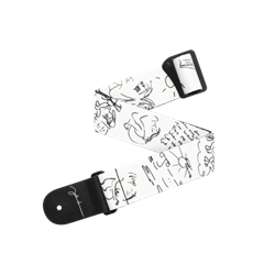 D'addario D'Addario John Lennon Art Series Polyester Strap - John & Yoko 50JL02