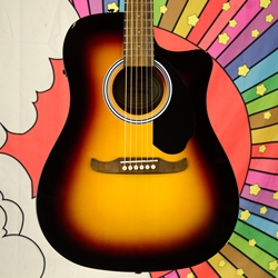 Used Fender FA-125CE, Acoustic Dreadnought Guitar with Pickup ISS30624