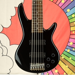 Used Ibanez GSR206 6-String Bass - Gloss Black ISS30734