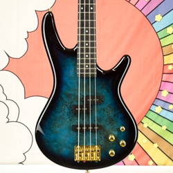 Used Ibanez Gio GSR200PC 4 String Bass Guitar, Hard Case ISS30636