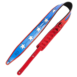 Levys Levy's Leather Guitar Strap - The Daredevil MJH317-001