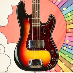 Vintage Ibanez model 2366B Precision Bass Lawsuit Copy P-Bass, Original Hard Case ISS30658