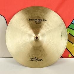 Used Zildjian 14" Hi-Hats New Beat Bottom Cymbal ISS30791