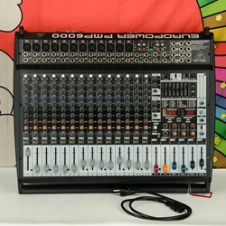 Used Behringer Europower PMP6000 20-channel 1600W Powered Mixer ISS31029
