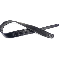 Stagg Faux Leather Strap in Black SPFL30BLK