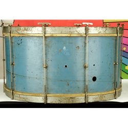 1920s-30s Ludwig Single Tension Vintage Bass Drum 14" x 28", Calfskin Heads ISS30845