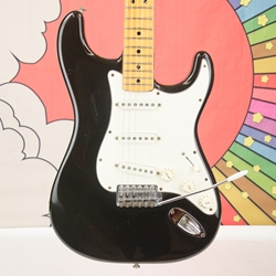 1981 Fender Stratocaster Electric Guitar, Black, Hardcase ISS31093