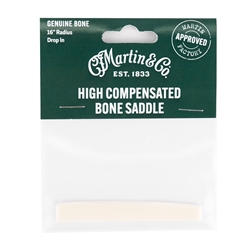 Martin Guitar High Compensated Bone Saddle 18SL0002