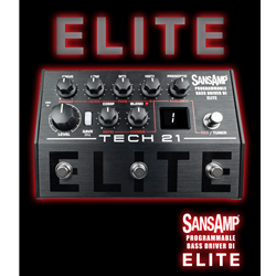 Tech 21 SansAmp Programmable Bass Driver ELITE PBDR-EL