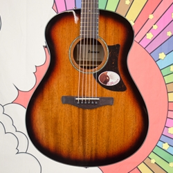 Ibanez Advanced Acoustic Series AAM140EMHS Grand Auditorium Acoustic-Electric Guitar, CLOSEOUT