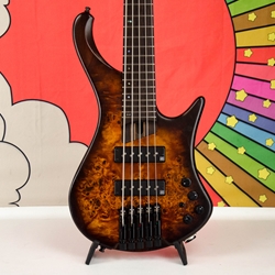 Used Ibanez EHB1505S Headless 5 String Bass Guitars & Carry Bag ISS31368