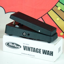 Used Modtone MT-WAH Vintage Wah Effect Pedal w/ Box ISS31548