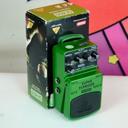 Used Behringer SF400 Super Flanger Effect Pedal w/ Box ISS31544