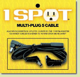 One Spot 5 way CABLE AC SPLITTER MC5