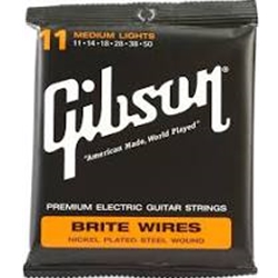 Gibson Brite Wires Elect. .011-.050 Medium Light Gauge SEG-700ML