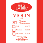 Super Sensitive Red Label D single violin 263MS