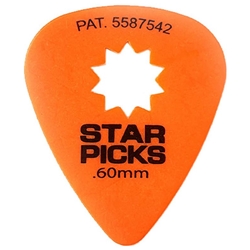 Everly Star Pick .60MM - singles SPO