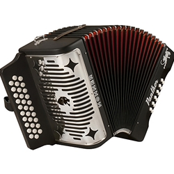 Hohner 3100GB Panther Diatonic Button Accordion HA3100GB